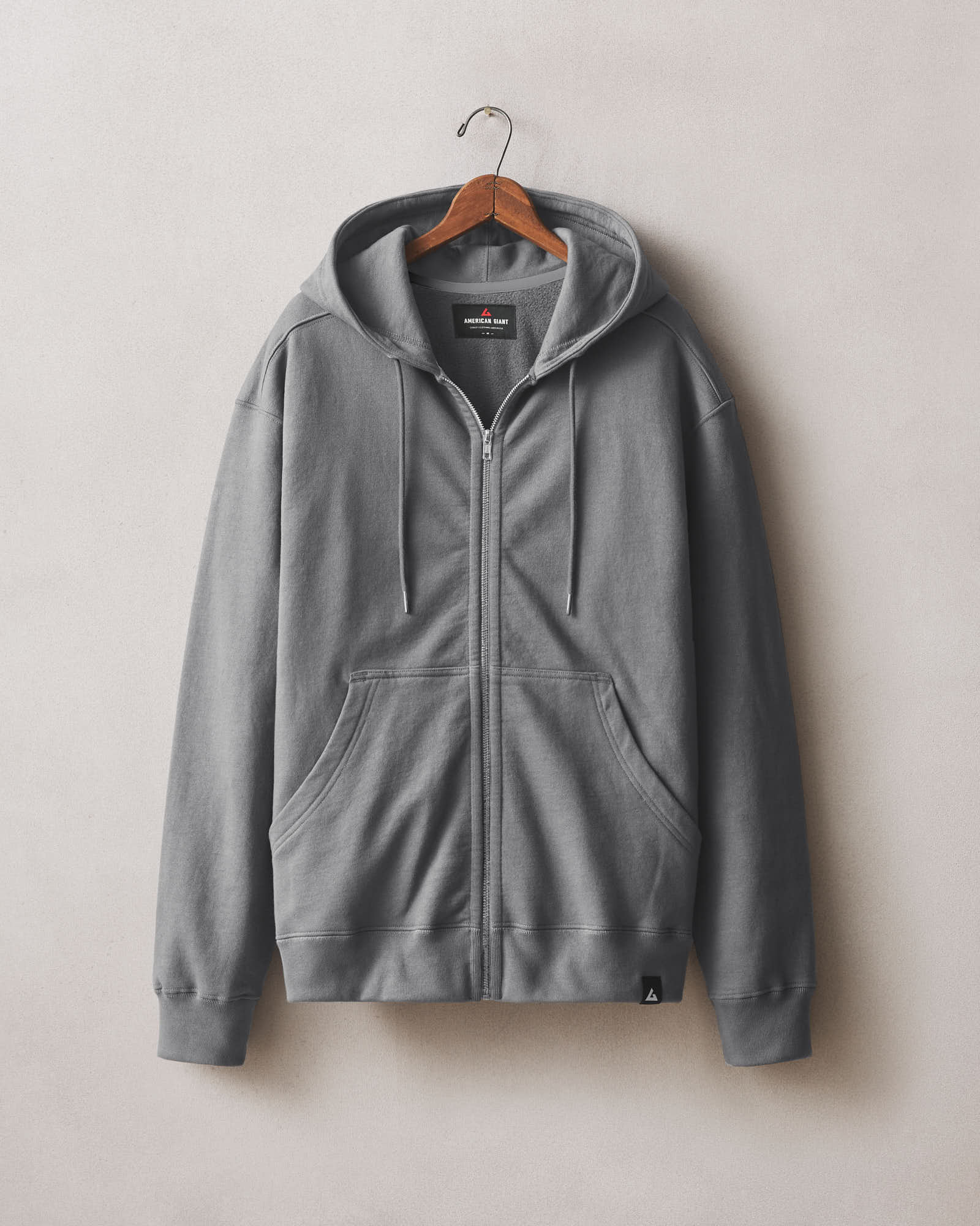 Men's Relaxed Classic Full Zip - Lava Smoke