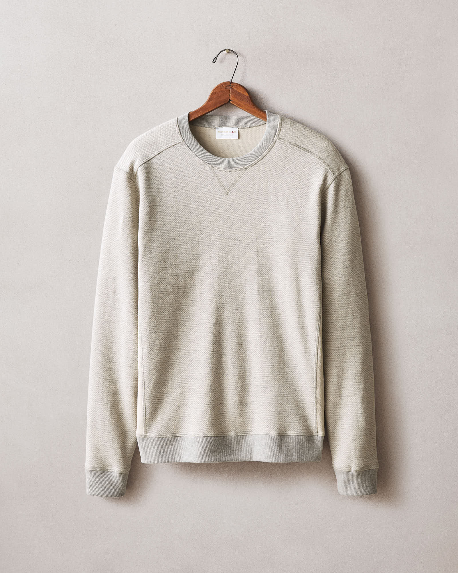 Men's Reversible Crew - Feather Grey