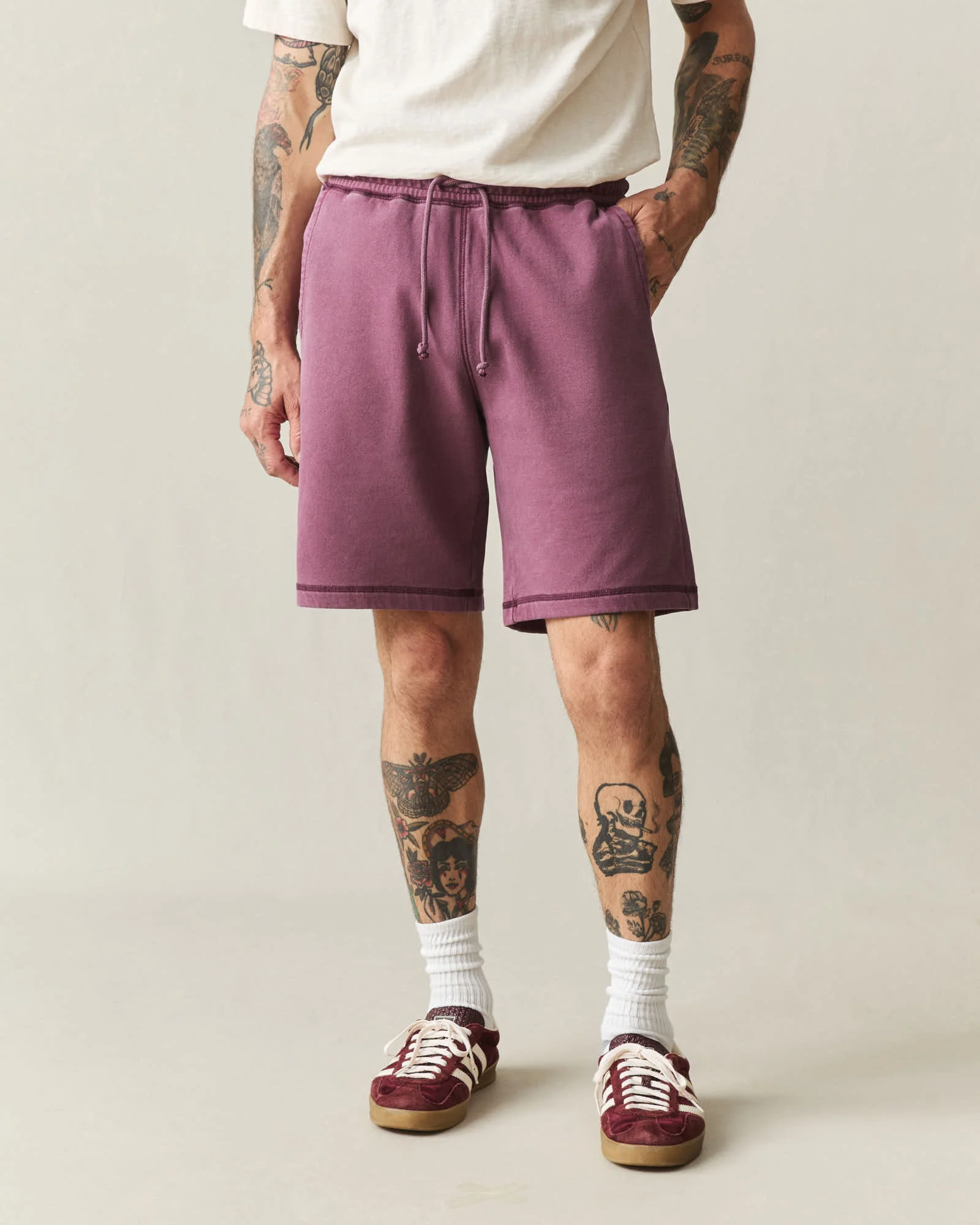 Men's Vintage Sweatshort - Vintage Windsor Wine
