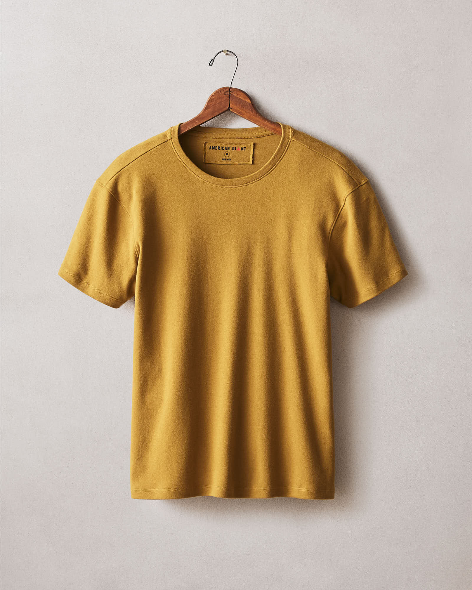Men's Brushed Crew Tee - Tapenade Solid