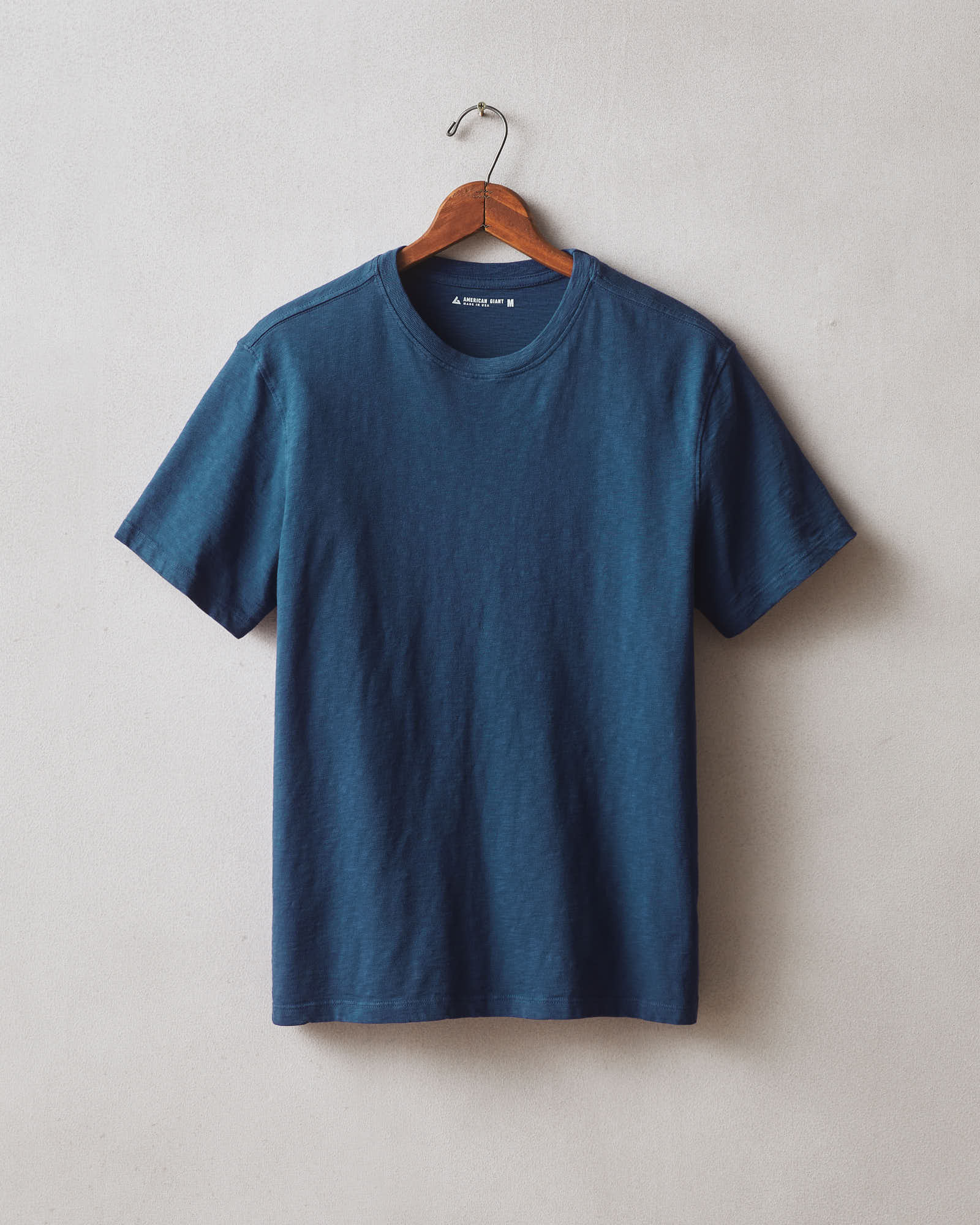 Men's Premium Slub Crew Tee - Teal