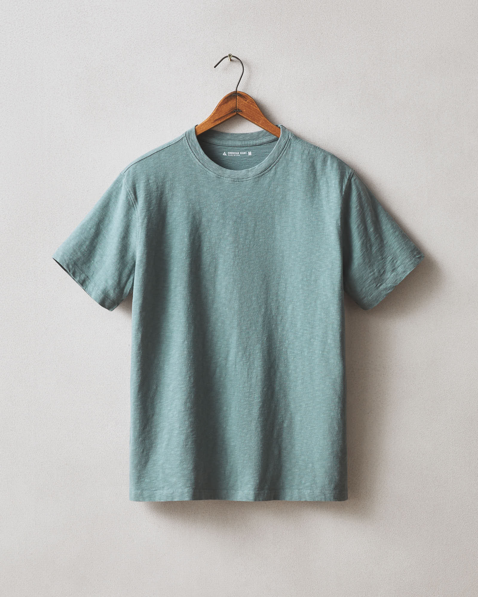 Men's Premium Slub Crew Tee - Slate Blue