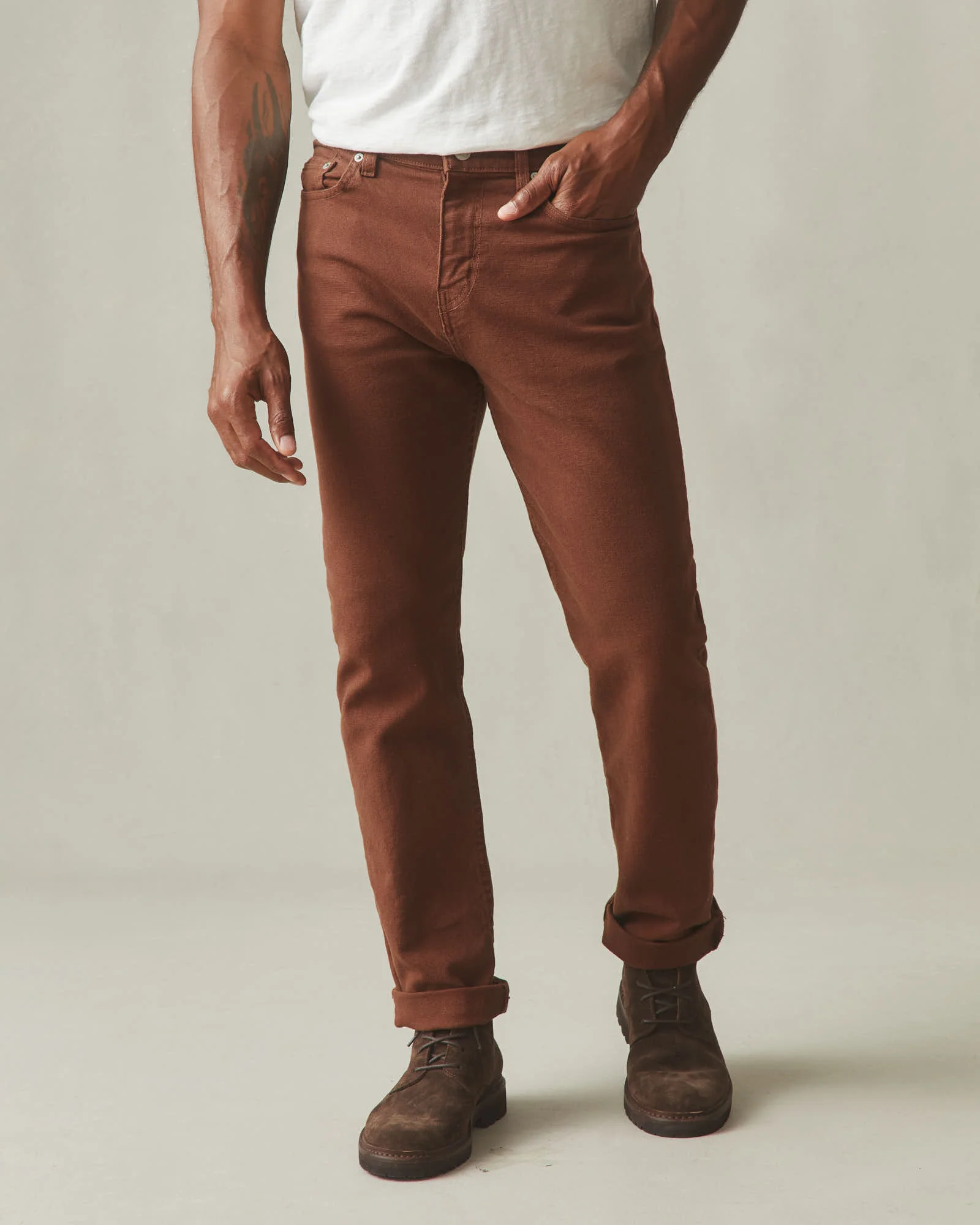Men's Roughneck Pant Straight - Tiramisu