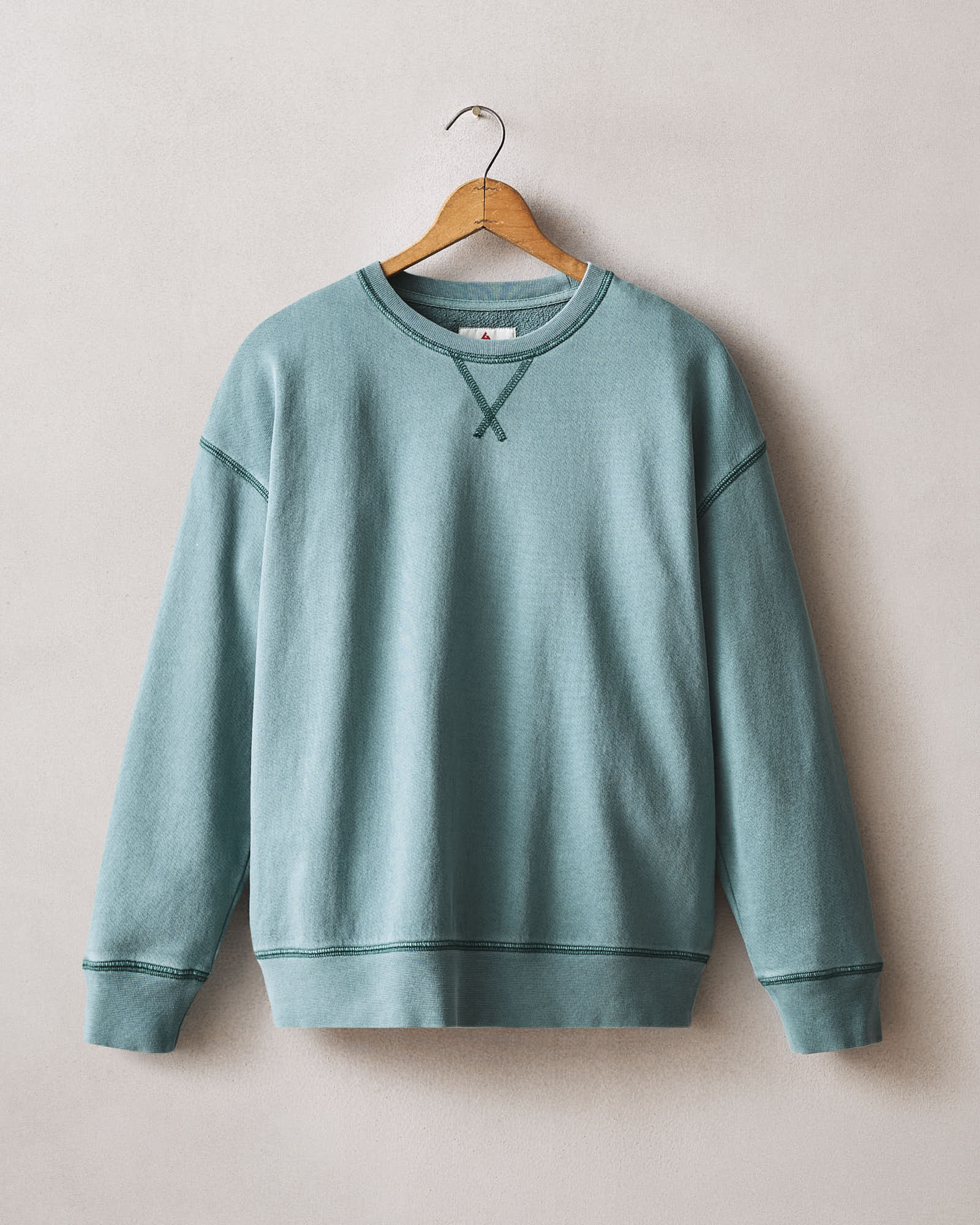 Women's Relaxed French Terry Crew - Hydro