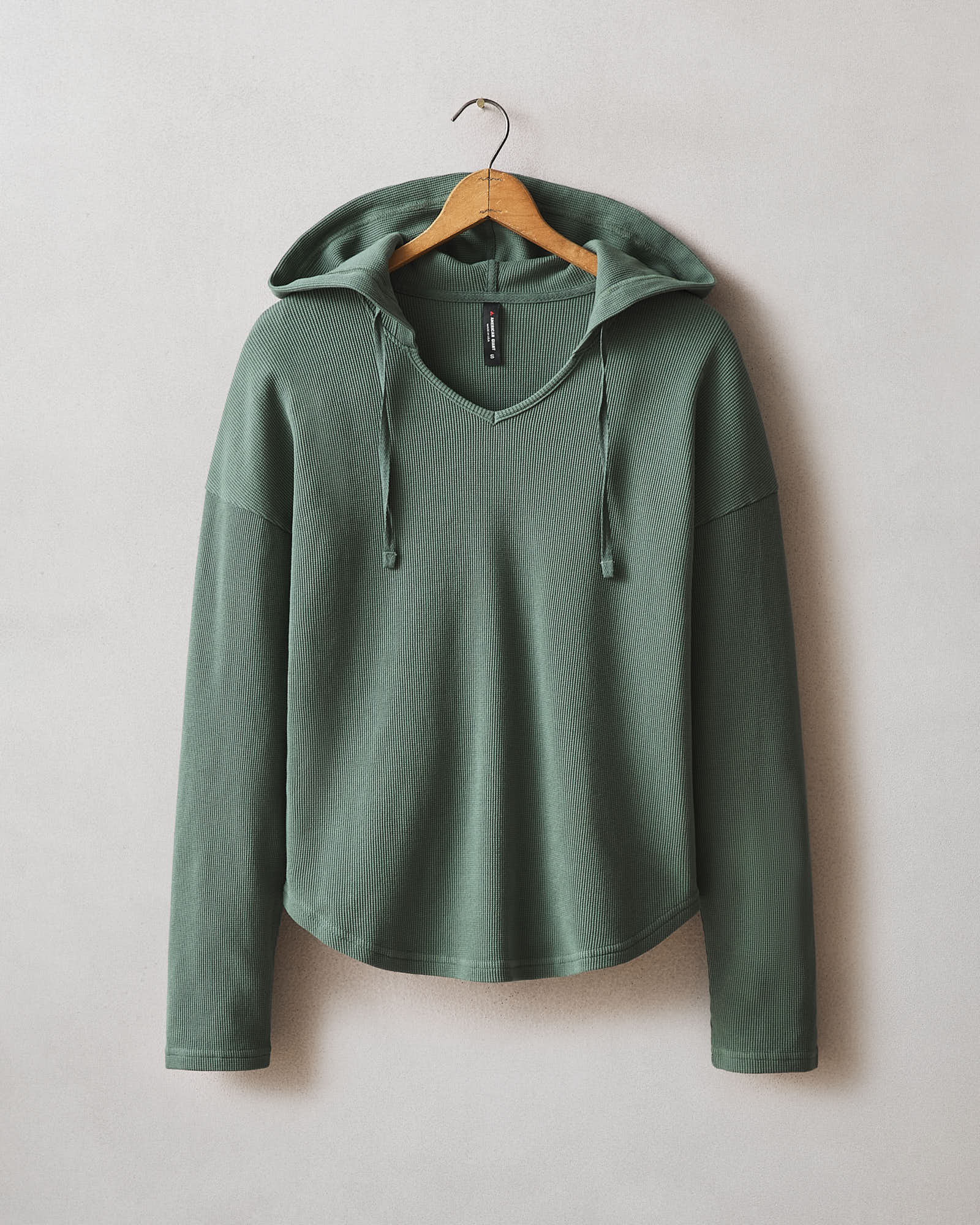 Women's Thermal Hoodie - Dark Forest
