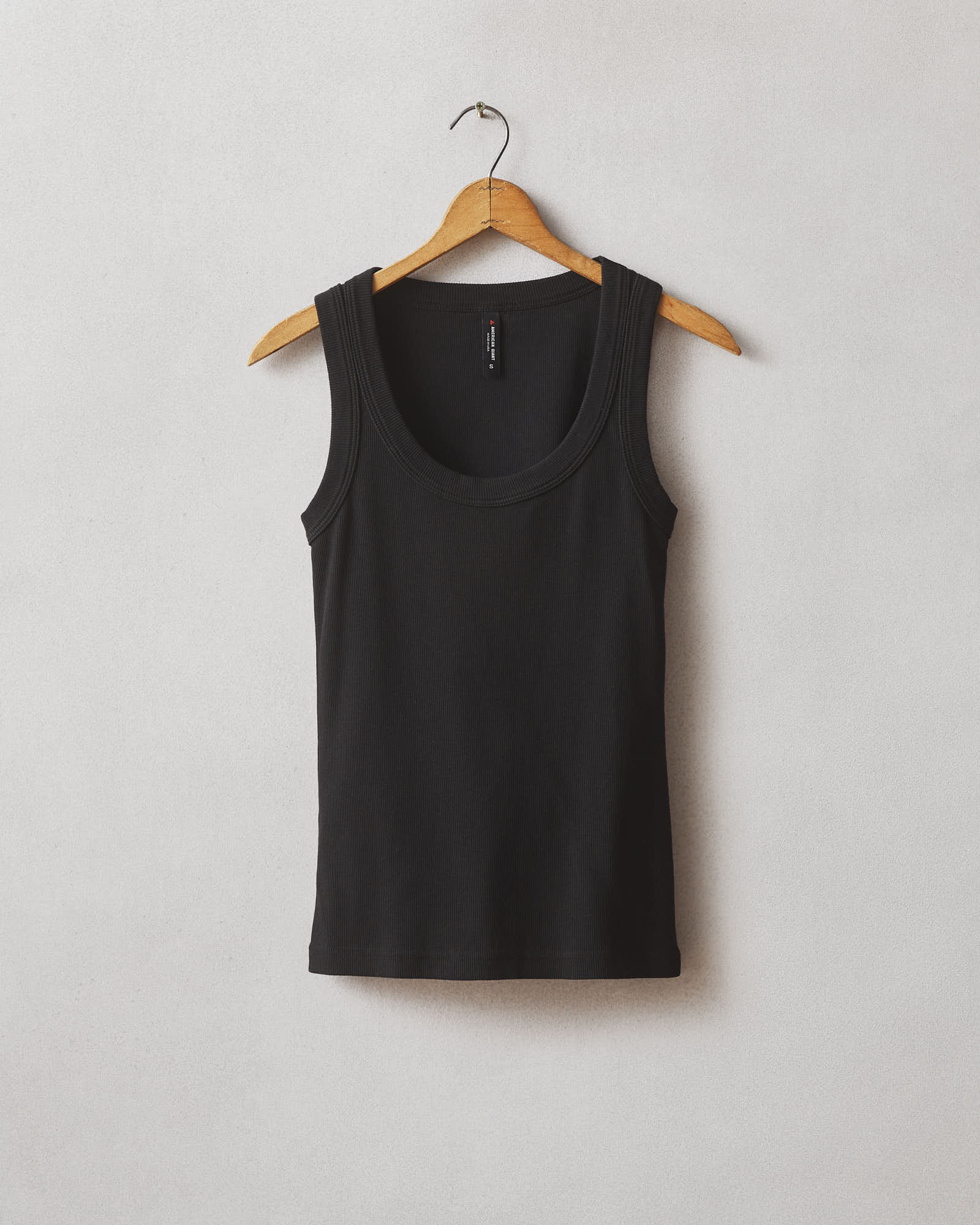 Women's Rib Tank - Black